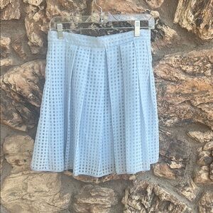 Gianni Bini Light Blue A-Line Skirt